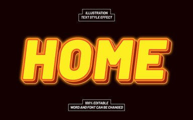 Template Text Effect Style For Different Use Header, Typeface, Title.