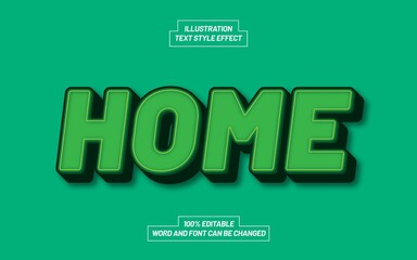 Template Text Effect Style For Different Use Header, Typeface, Title.