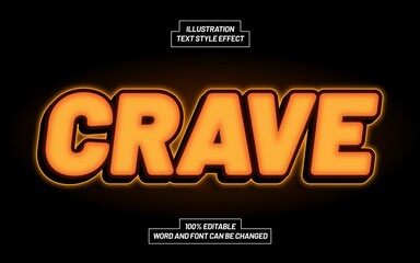 Template Text Effect Style For Different Use Header, Typeface, Title.
