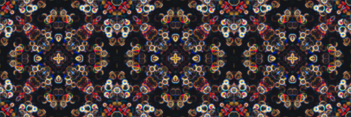 Abstract festive background. Shining bokeh