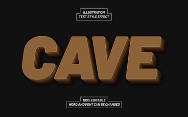 Template Text Effect Style For Different Use Header, Typeface, Title.