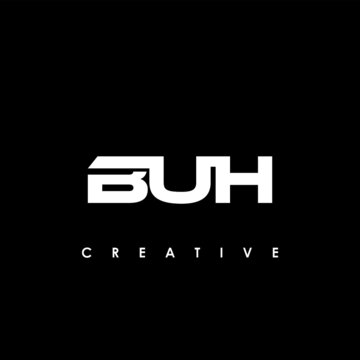 BUH Letter Initial Logo Design Template Vector Illustration