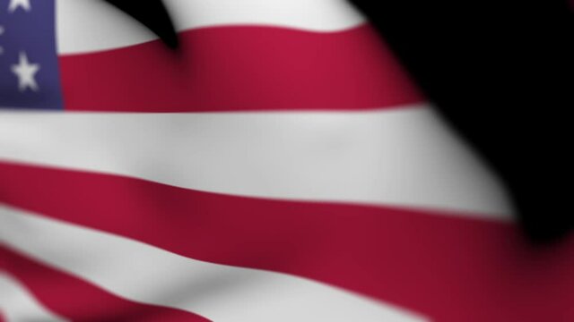American Flag Waving Video