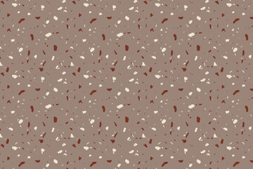 nude terrazzo pattern background