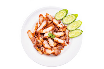 Fried pork