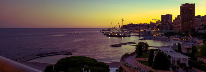 Monaco Sunset