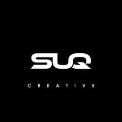 SUQ Letter Initial Logo Design Template Vector Illustration