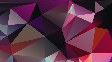 Obraz premium Abstract Color Polygon Background Design, Abstract Geometric Origami Style With Gradient. Presentation,Website, Backdrop, Cover,Banner,Pattern Template