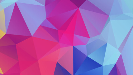 Abstract Color Polygon Background Design, Abstract Geometric Origami Style With Gradient. Presentation,Website, Backdrop, Cover,Banner,Pattern Template