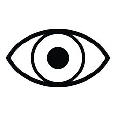 visible icon, eye vector