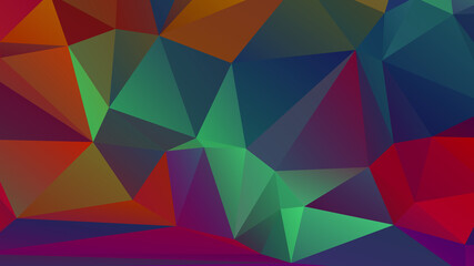 Abstract Color Polygon Background Design, Abstract Geometric Origami Style With Gradient. Presentation,Website, Backdrop, Cover,Banner,Pattern Template