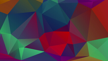 Abstract Color Polygon Background Design, Abstract Geometric Origami Style With Gradient. Presentation,Website, Backdrop, Cover,Banner,Pattern Template