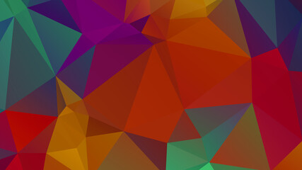 Abstract Color Polygon Background Design, Abstract Geometric Origami Style With Gradient. Presentation,Website, Backdrop, Cover,Banner,Pattern Template