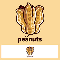 Peanuts Nut Brown Cartoon Vector