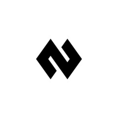 n logo design vector icon symbol