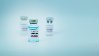COVID-19 Coronavirus Vaccine Concept Image.
