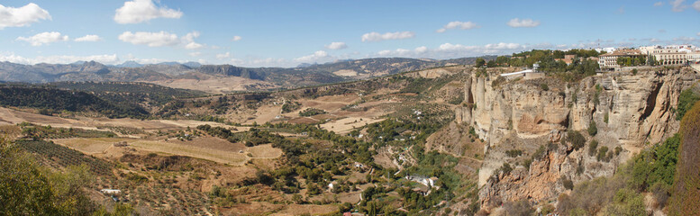 Fototapeta na wymiar View Of Ronda, Andalusia, Spain