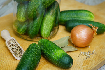 Preserving Cucumbers