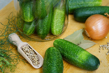 Preserving Cucumbers