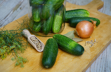 Preserving Cucumbers
