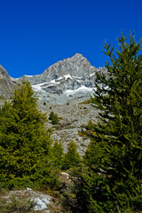 Peak Dent Blanche, Zermatt, Valais, Switzerland