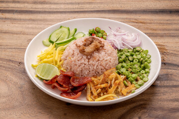 Rice Mixed with Shrimp paste