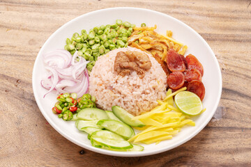 Rice Mixed with Shrimp paste