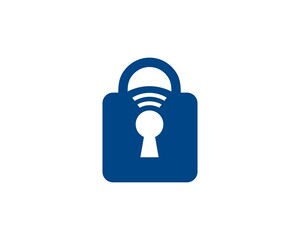 lock connected online logo