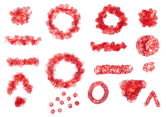 isolated brush stroke for photoshop	