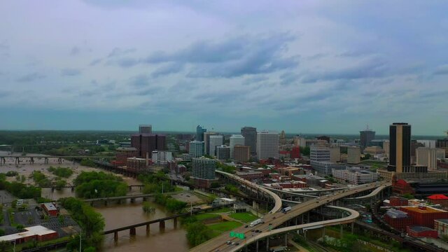 View of Downtown Richmond, Va City Skyline