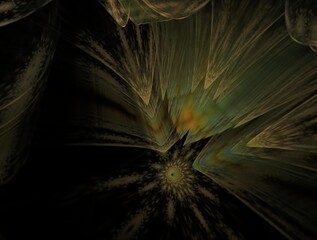 Imaginatory fractal background Image