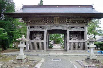 Obraz premium 常堅寺（岩手県遠野市）