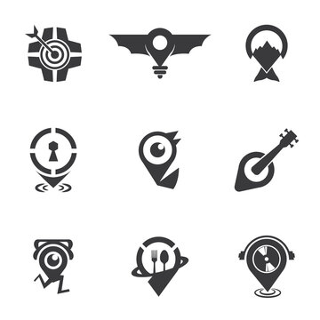 
SEO Logo Icon Design Template For Company And Business