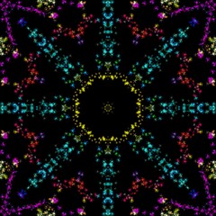 Beautiful pattern with colorful concept