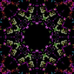 Beautiful pattern with colorful concept