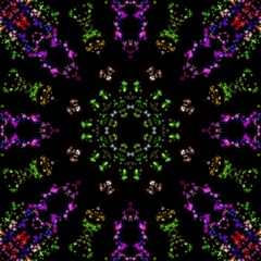 Beautiful pattern with colorful concept