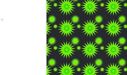 Green and black seamless pattern vector file eps textile fabric print wallpaper background