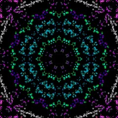 Beautiful pattern with colorful concept