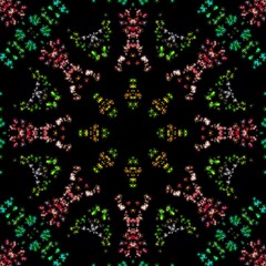 Beautiful pattern with colorful concept