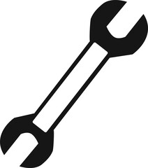 シンプルなスパナのアイコン