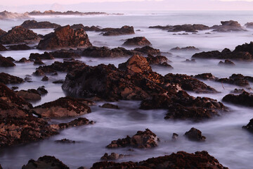 Obraz premium Estero Bluffs State Park, Highway 1, near Cayucos and Morro Bay, central California, USA