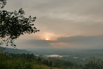 Khao Kho District, Phetchabun, Thailand - 9 November 2020; Khao Kho National Park is a beautiful tourist destination. And has been very popular One of Thailand.