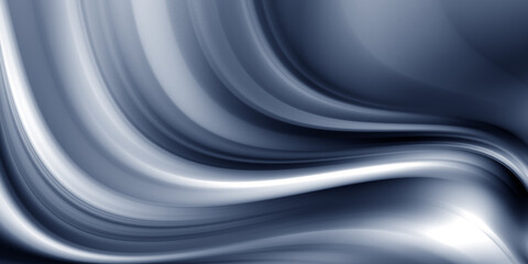 Blue flow background. Wave water Liquid shape color backdrop. Trendy Art design
