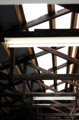 木造の天井