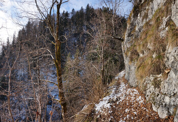 Frühe Winterwanderung auf den Klausenberg