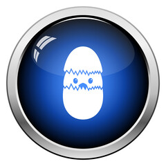 Easter Chicken In Egg Icon