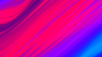 Obraz premium Abstract pink blue and purple gradient wave background. Neon light curved lines and geometric shape with colorful graphic design.