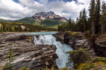 Athabasca falls Jasper Alberta Canada