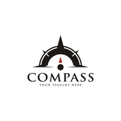 Compass icon Adventure logo design inspiration