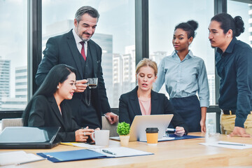 Group Business People Meeting Teamwork Discussion Corporate Concept